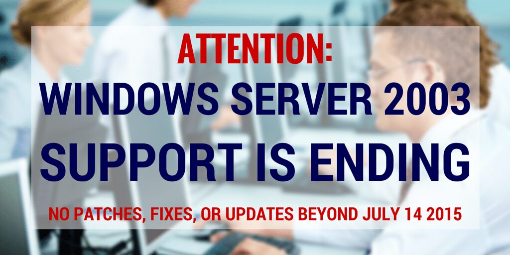 Attention: windows server support is ending