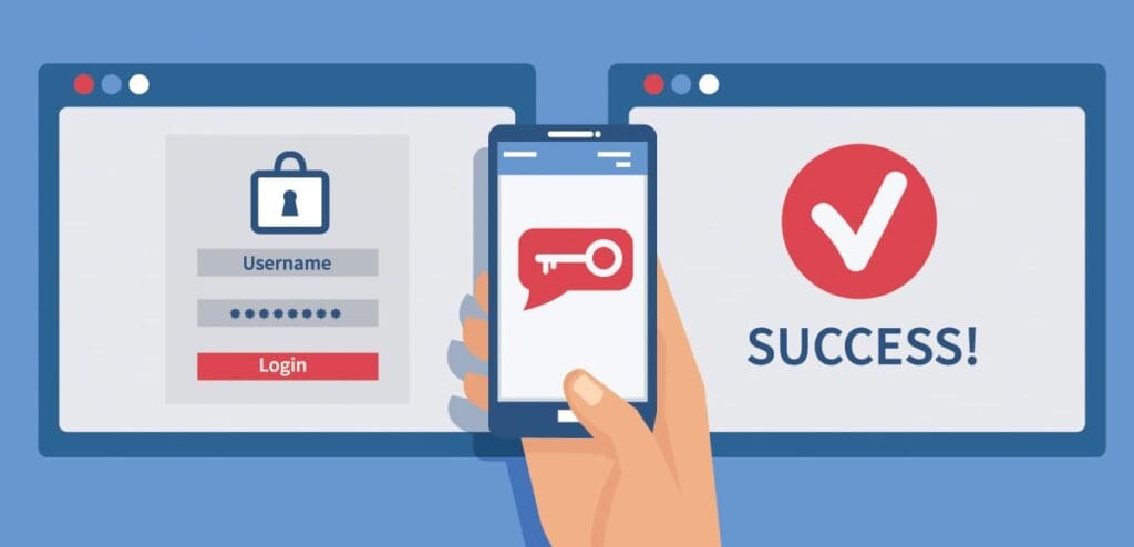 secure login illustration