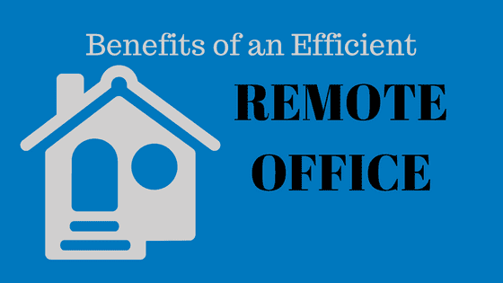 benefits of remote office