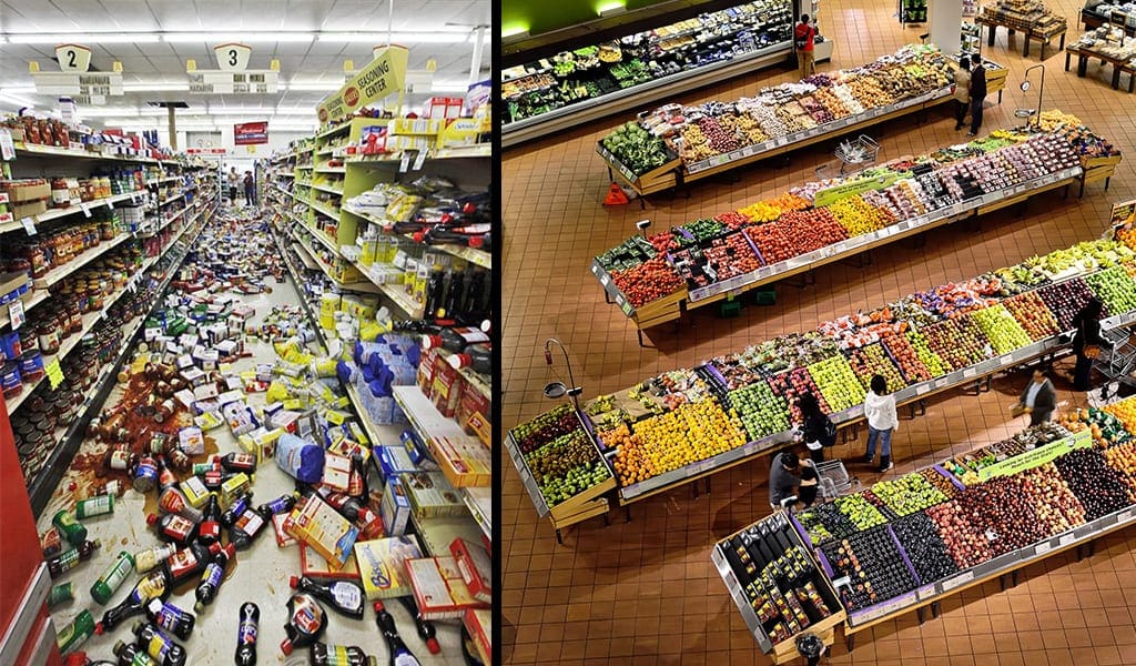 grocery store catastrophe
