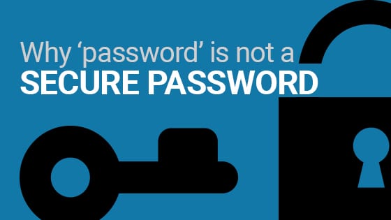 why 'password' is not a secure password