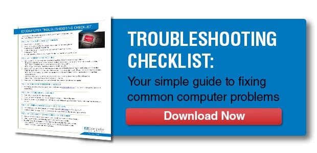 Download our troubleshooting checklist