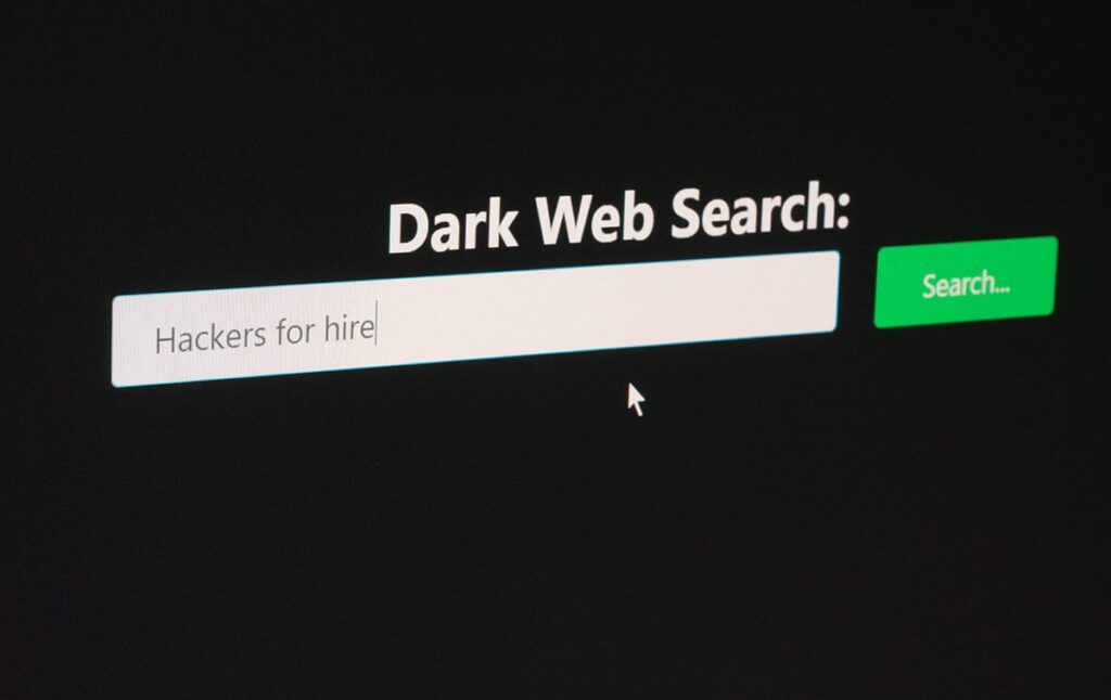 dark web search