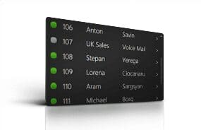 voip phone extension list