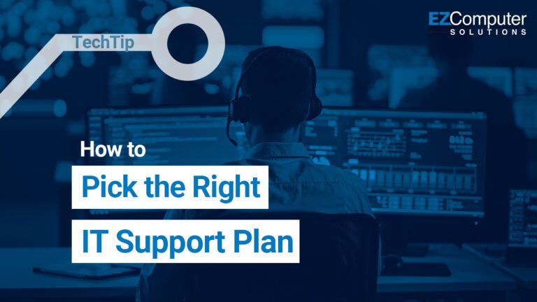 How to Pick the Right IT Support Plan
