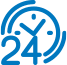 24/7 support icon